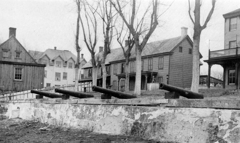 This 1890s photograph shows cannons used in the defense of Lewes during the War of 1812. SOURCE SUBMITTED
